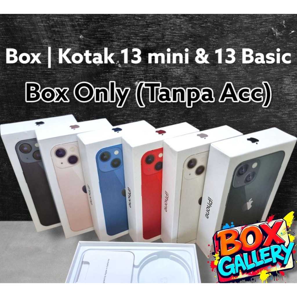

Dus | Box | Kotak 13 mini | 13 Basic (Tanpa Acc)