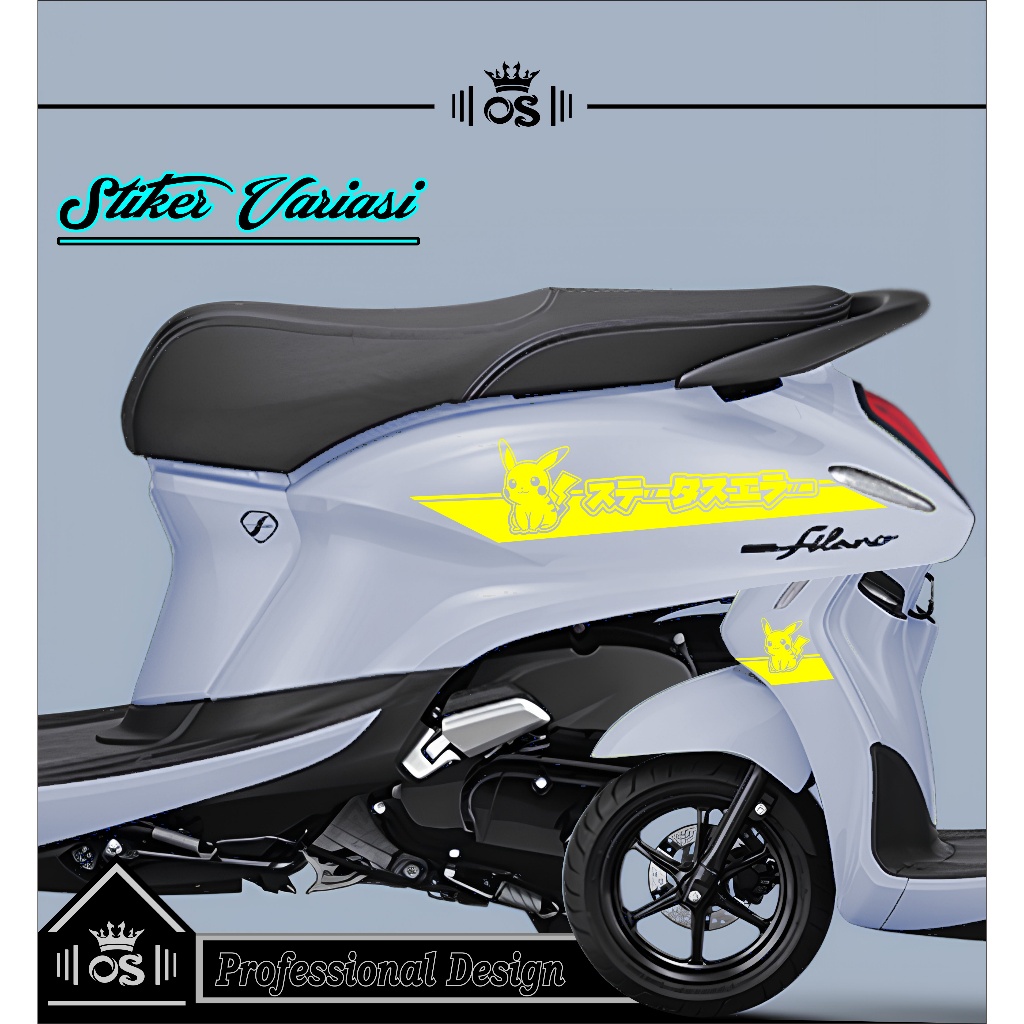 STIKER CUTTING FILANO / STRIPING  FILANO TERBARU / STIKER FILANO / STICKER FILANO /YAMAHA