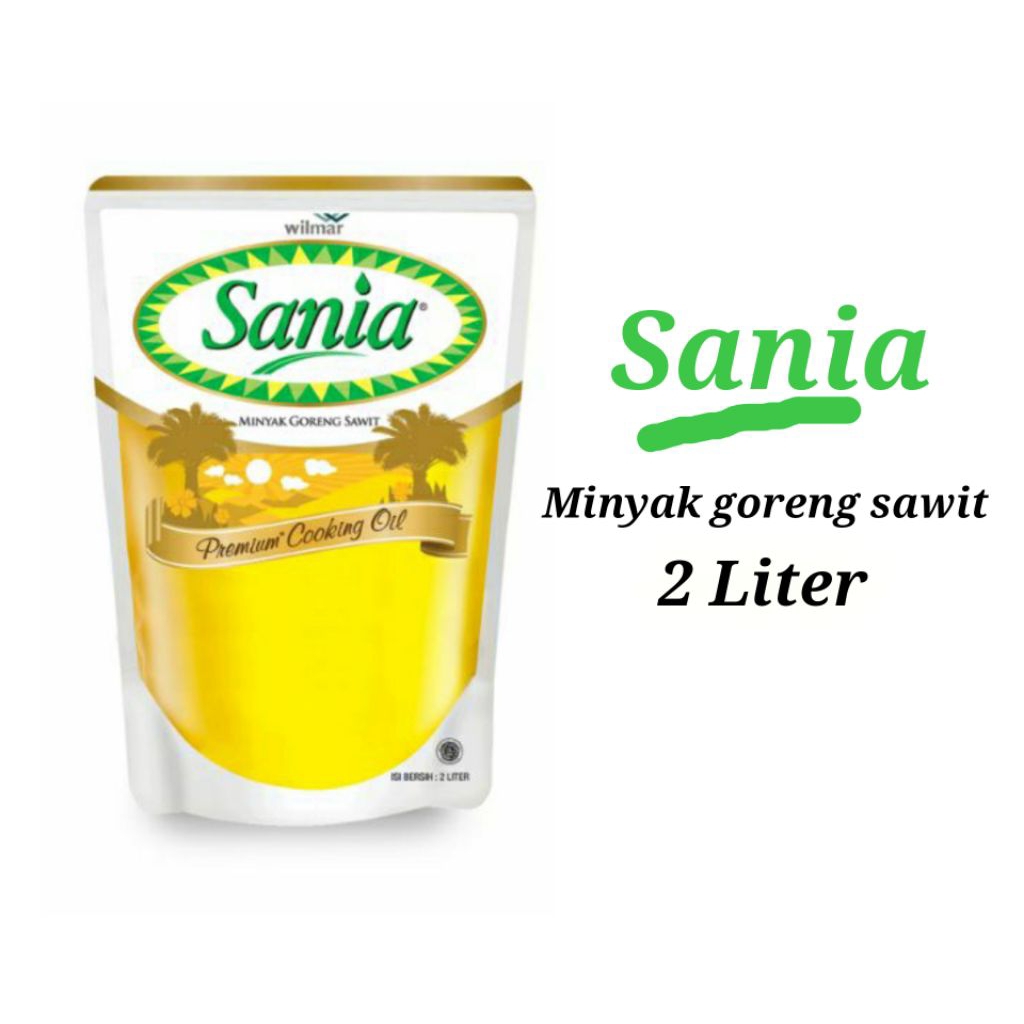 

Sania / Masku minyak goreng sawit 2Liter