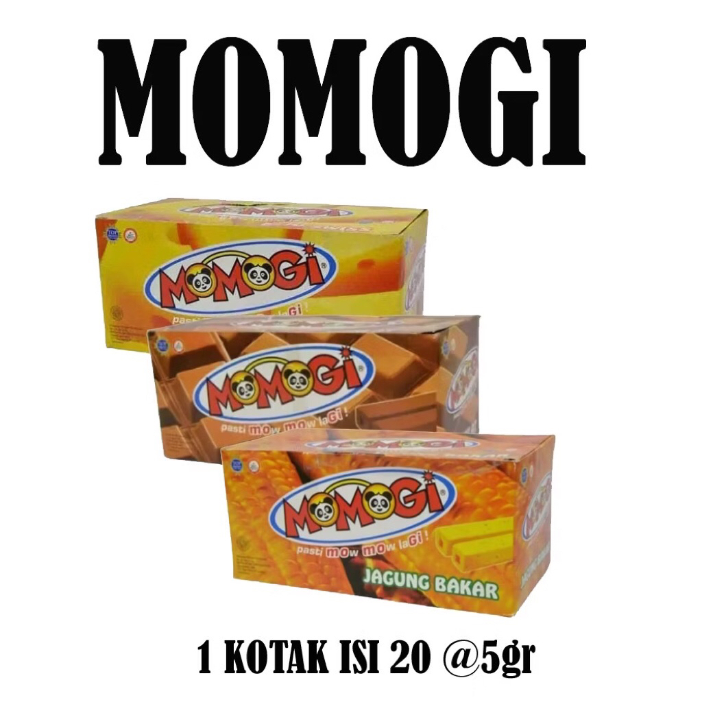 

Snack Momogi Kotak Isi 20 Stick Berongga