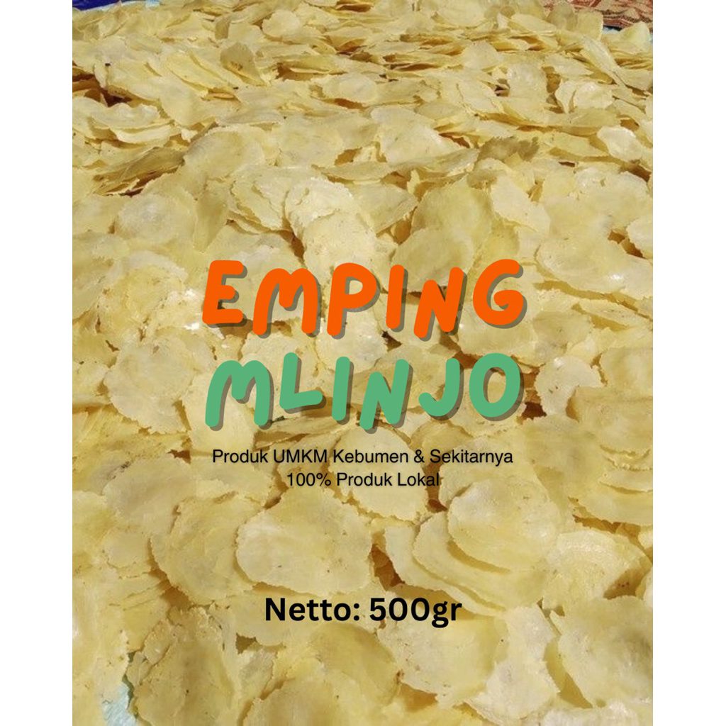 

EMPING MELINJO MLINJO MENTAH 500gr original siap goreng super tipis