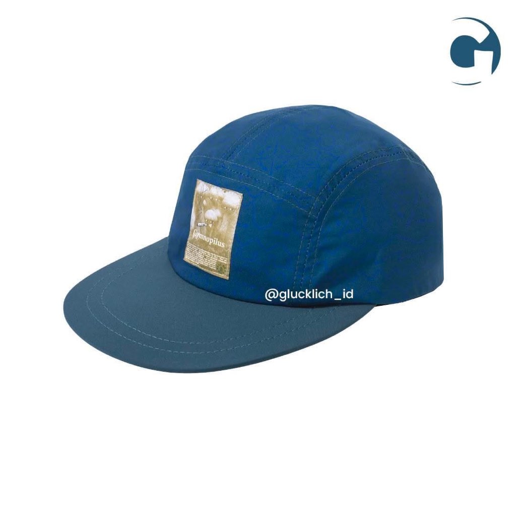 Real Bad Man, Shroomer 4 Panel Cap in Blue/Teal