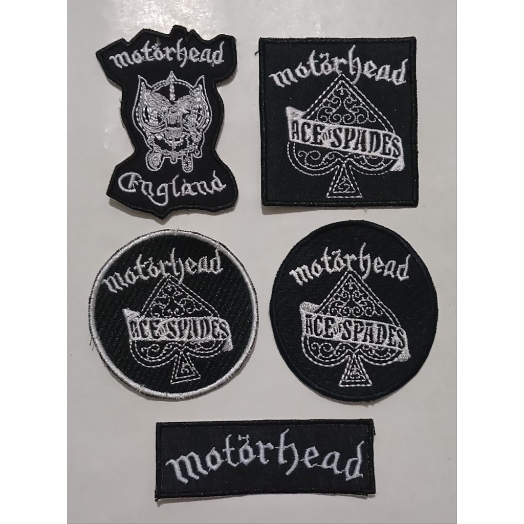 PATCH BORDIR EMBLEM BORDIR MOTORHEAD