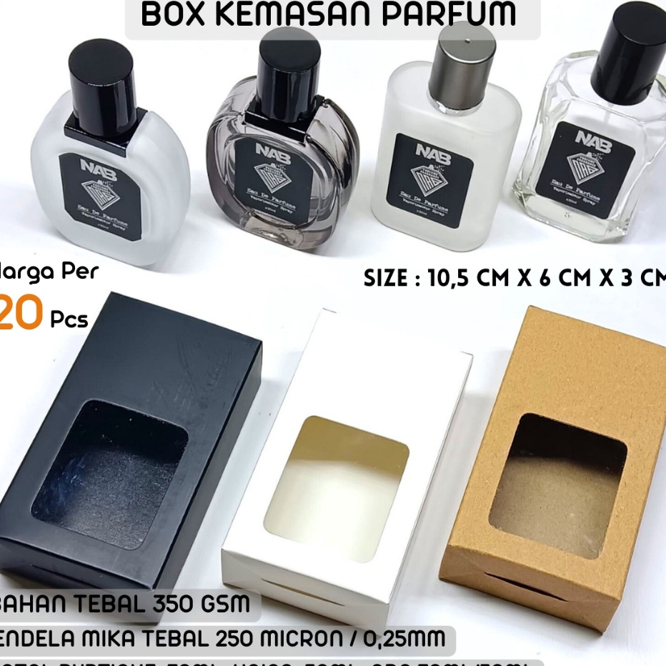 

2 PCS BOX PARFUM KOTAK 5ML 15cm x 6cm x 3cm DYPTIKE3ML INOKU ADG DUS BOX KEMASAN PARFUM BOTOL 5ML UNIVERSAL ISI 2 PCS