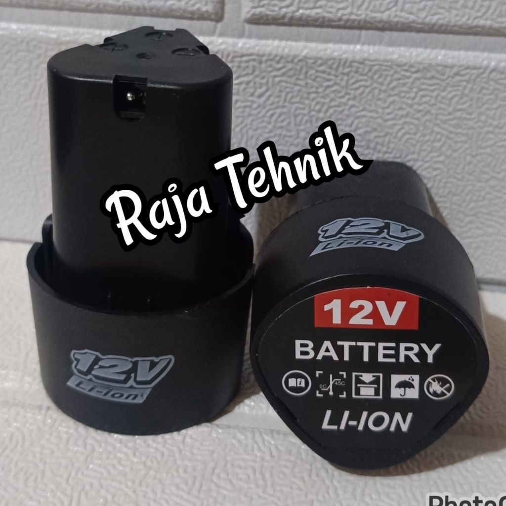 BATERAI BOR CORDLESS 12 VOLT NEW UPGRADE BATERAI BOR 12 V JLD APR GTOLS HUJIA
