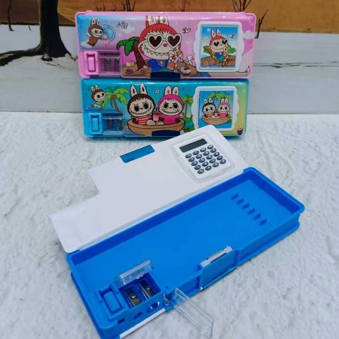 

Kotak Pensil Ada Kalkulator/Pencil Case KALKULATOR/TEMPAT PENSIL MAGNET Kalkulator