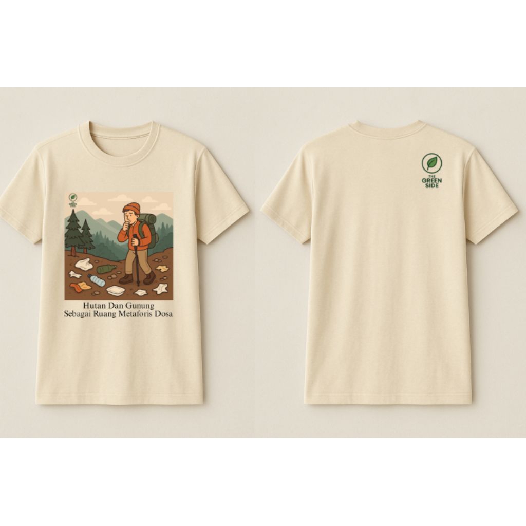 KAOS SABLON LINGKUNGAN - HUTAN GUNUNG