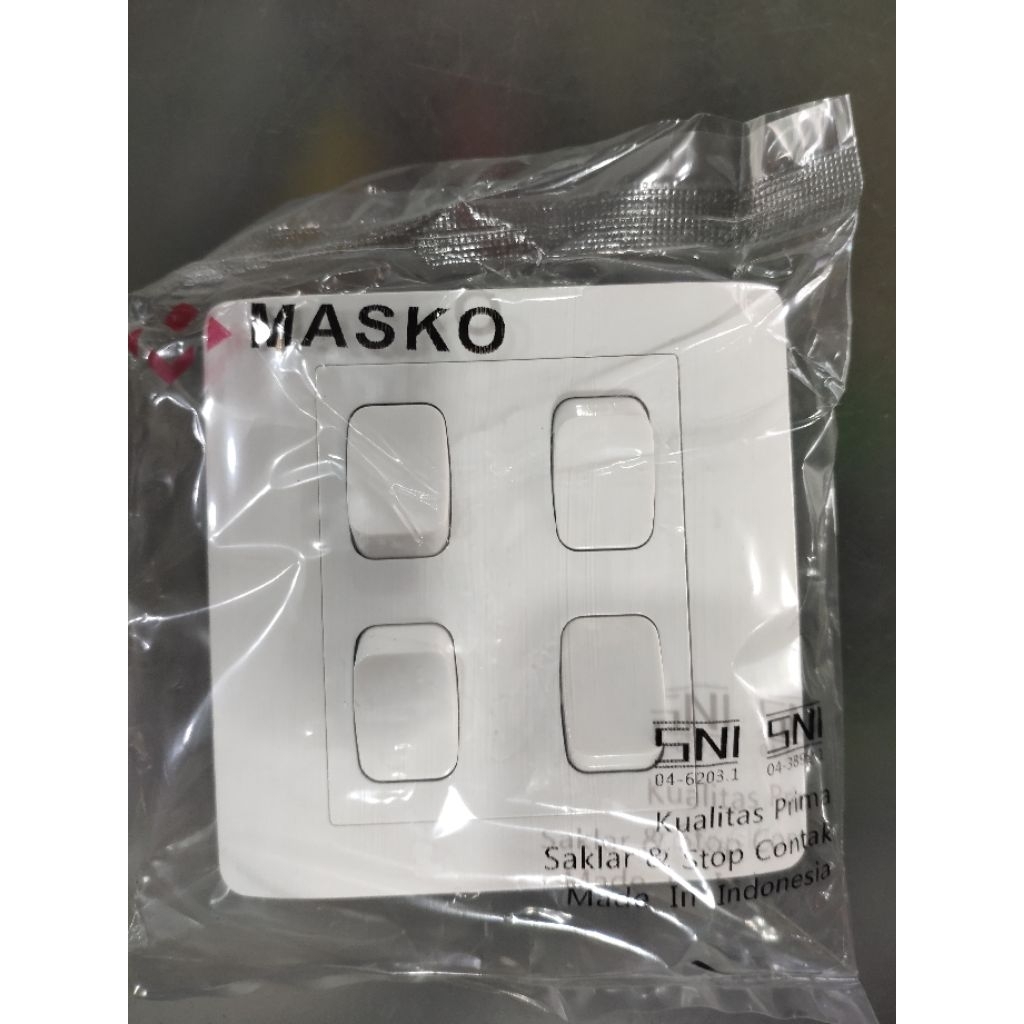 MASKO VIOLA SAKLAR 4 GANG V-214 KECIL