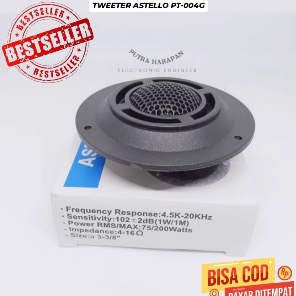 TWEETER ASTELLO PT-004G 200 WATT 4/16 OHM TERLARIS