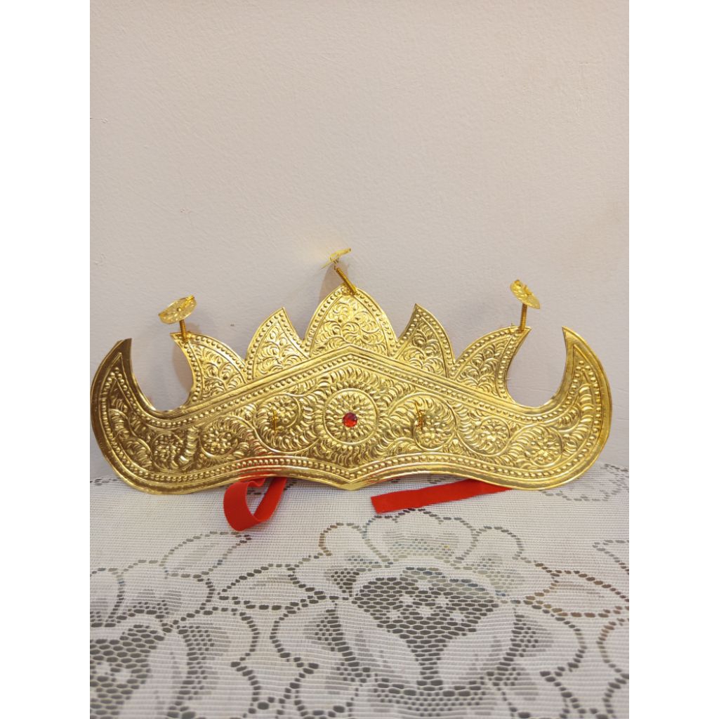 Mahkota Adat Lampung / Sunting Lampung / Aksesoris Kepala Adat Lampung / Sigar Siger Adat Lampung