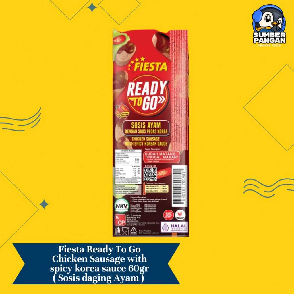 

Fiesta Ready To go Spicy Korean 60gr