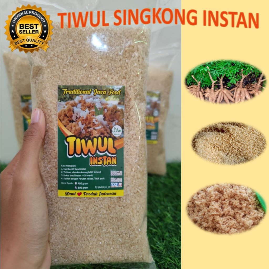 

Tiwul Instan Beras Oyek Singkong Berkualitas