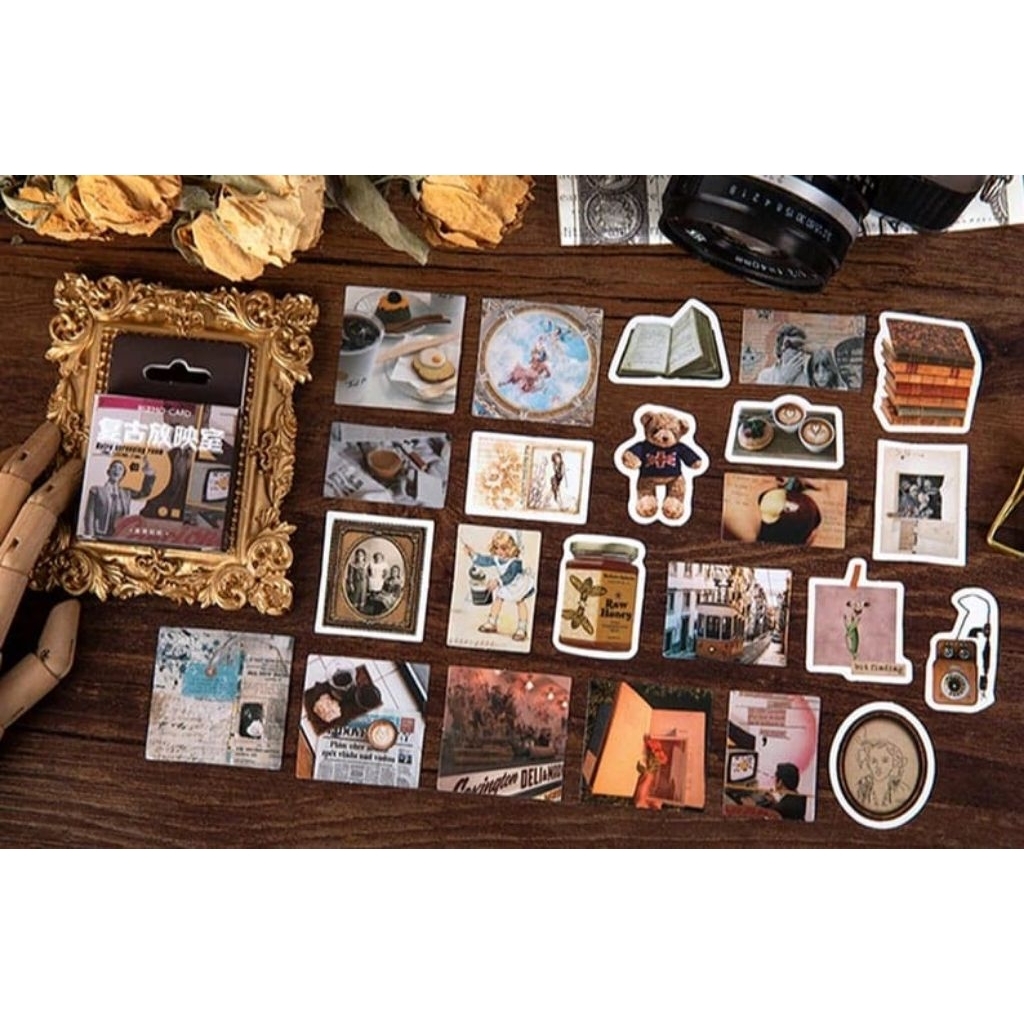 

STIKER JOURNALING VINTAGE ELEMENT