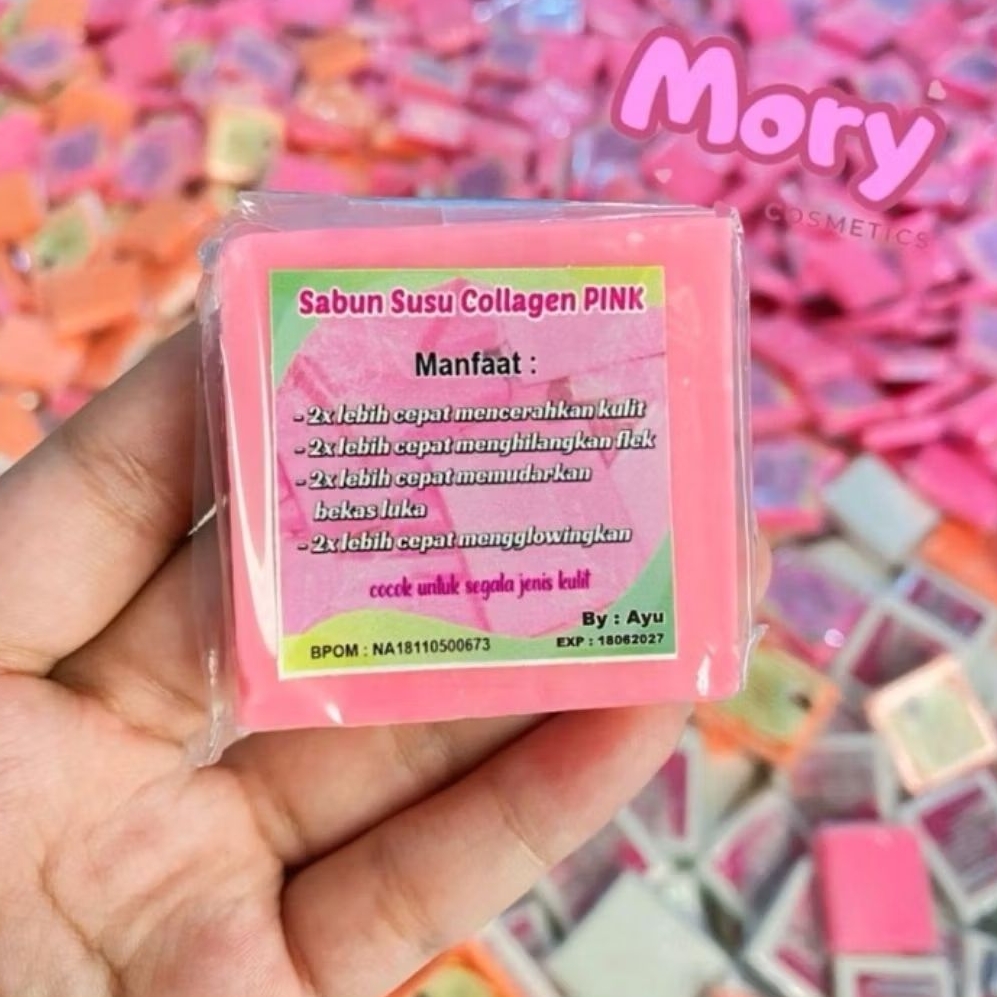 Sabun Susu Collagen Pink Bpom
