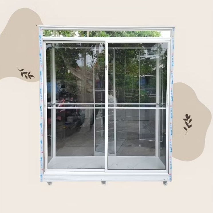 Lemari sliding / Lemari pakaian gantung /Lemari full gantungan /Lemari gantung gamis