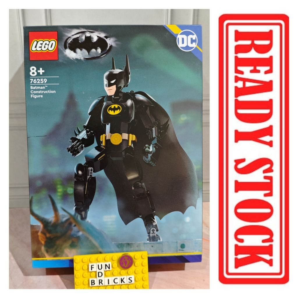 Bricks 76259 Batman Construction Figure Mainan Balok