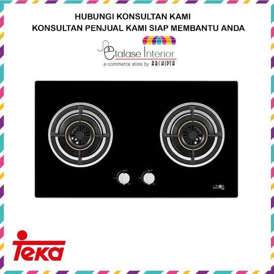Teka - Kompor Gas Tanam/ Build In 2 Tungku LINEA Hob GDK 73 2G