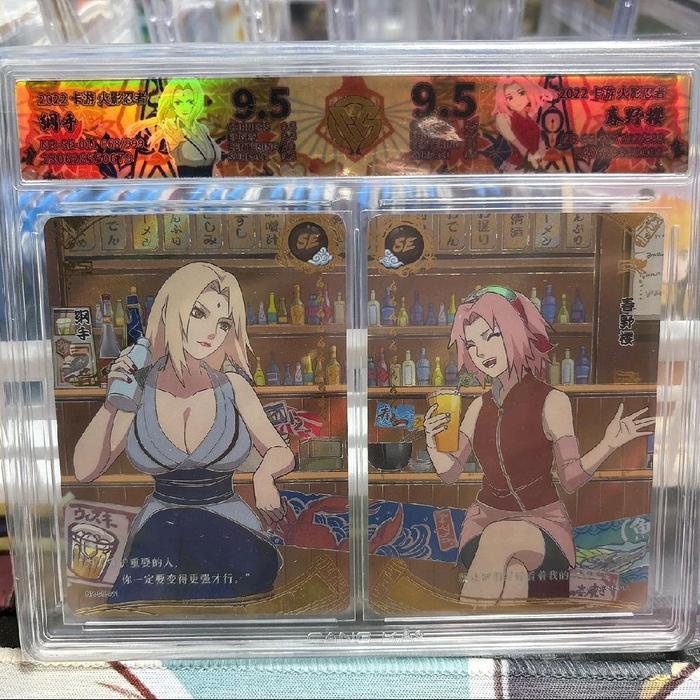 2 SE 1 FRAME (Tsunade & Sakura) Kartu CCG GRAD 10