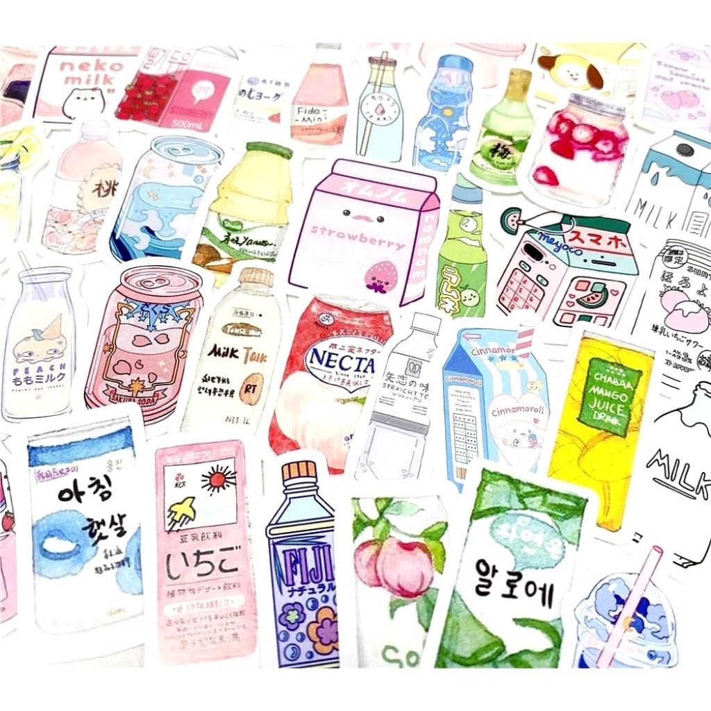 

STIKER JOURNALING JAPAN DRINK