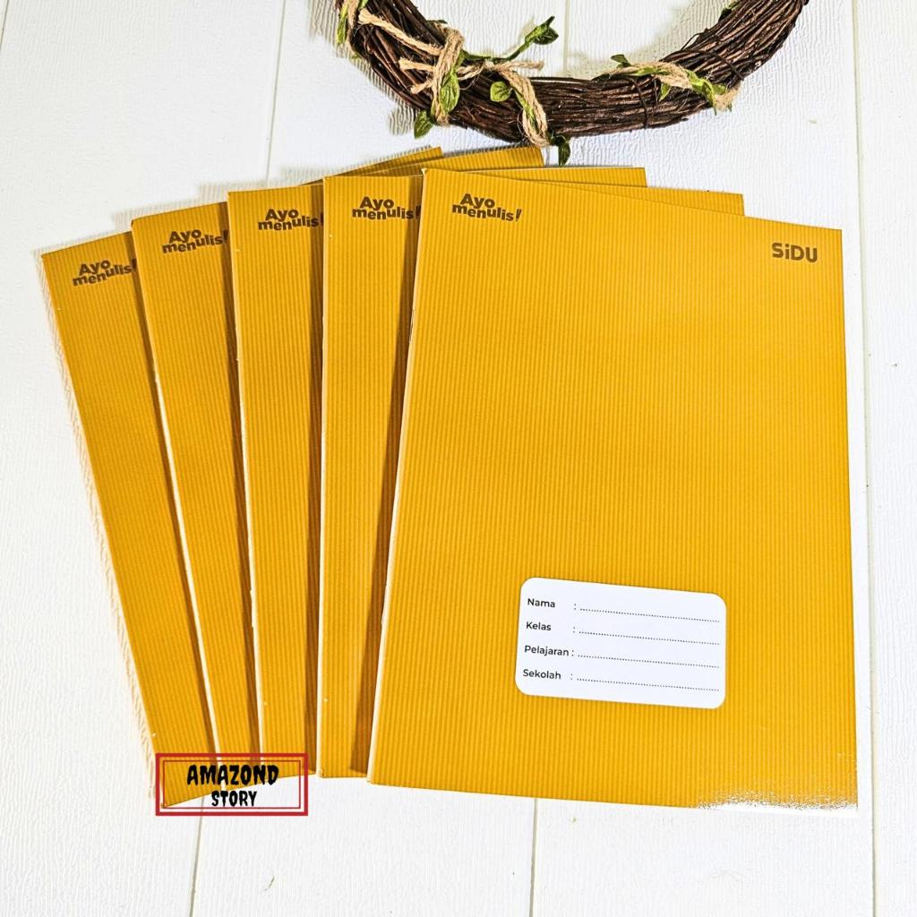 

(10PCS) BUKU TULIS SIDU COVER COKLAT/BUKU TULIS MURAH/BUKU TULIS ISI 60 LEMBAR/BUKU TULIS KWARTO/PENDEK