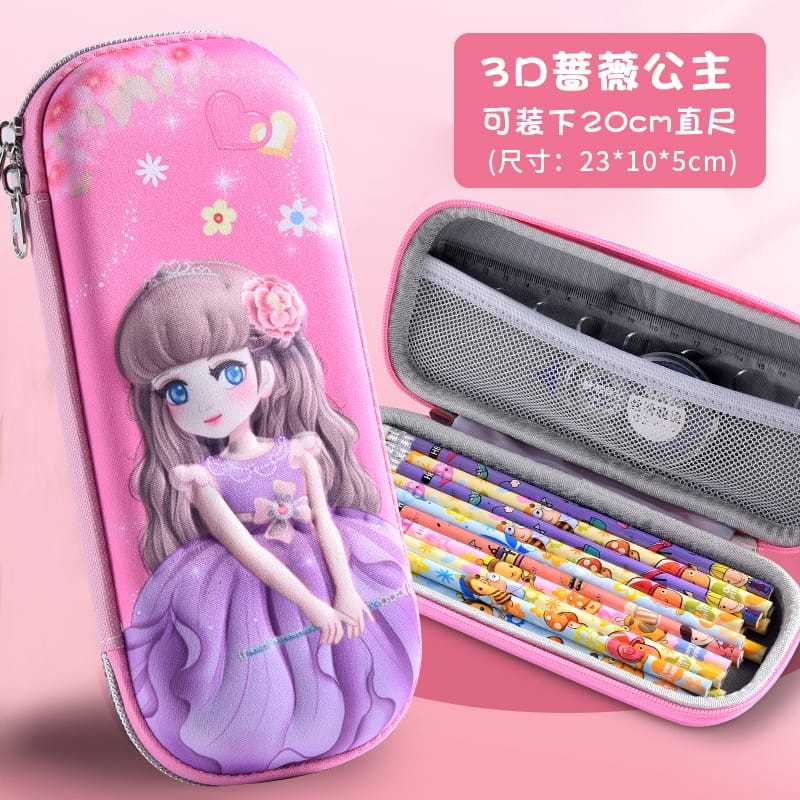 

PENCIL CASE 3D PREMIUM / UNTUK SEKOLAH PAUD & TK PO 2544