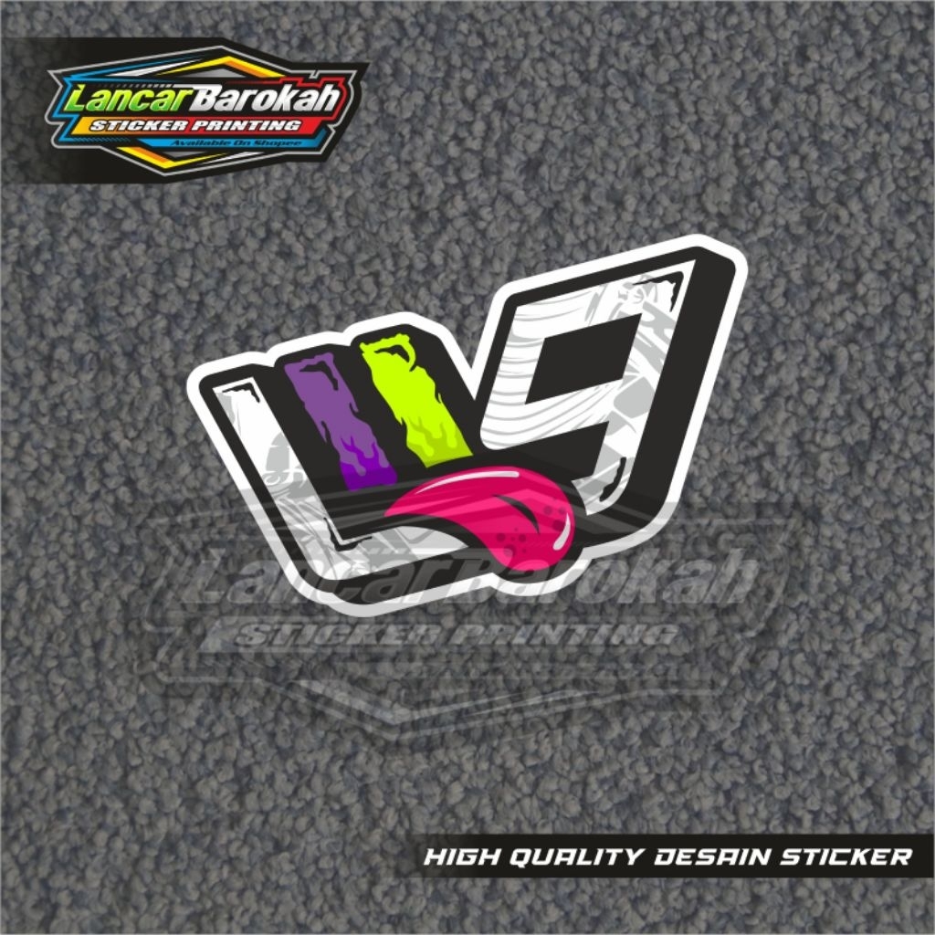 Stiker W9 STYLE Sticker GL W9 STYLE WS3