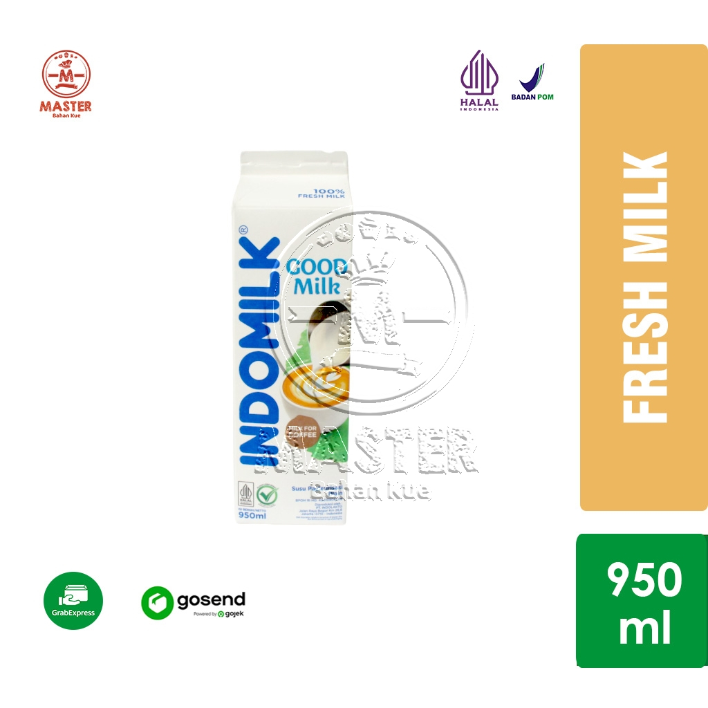 

Indomilk Fresh Milk Good Milk Susu Segar Pasteurisasi Plain 950ml [KHUSUS INSTANT]