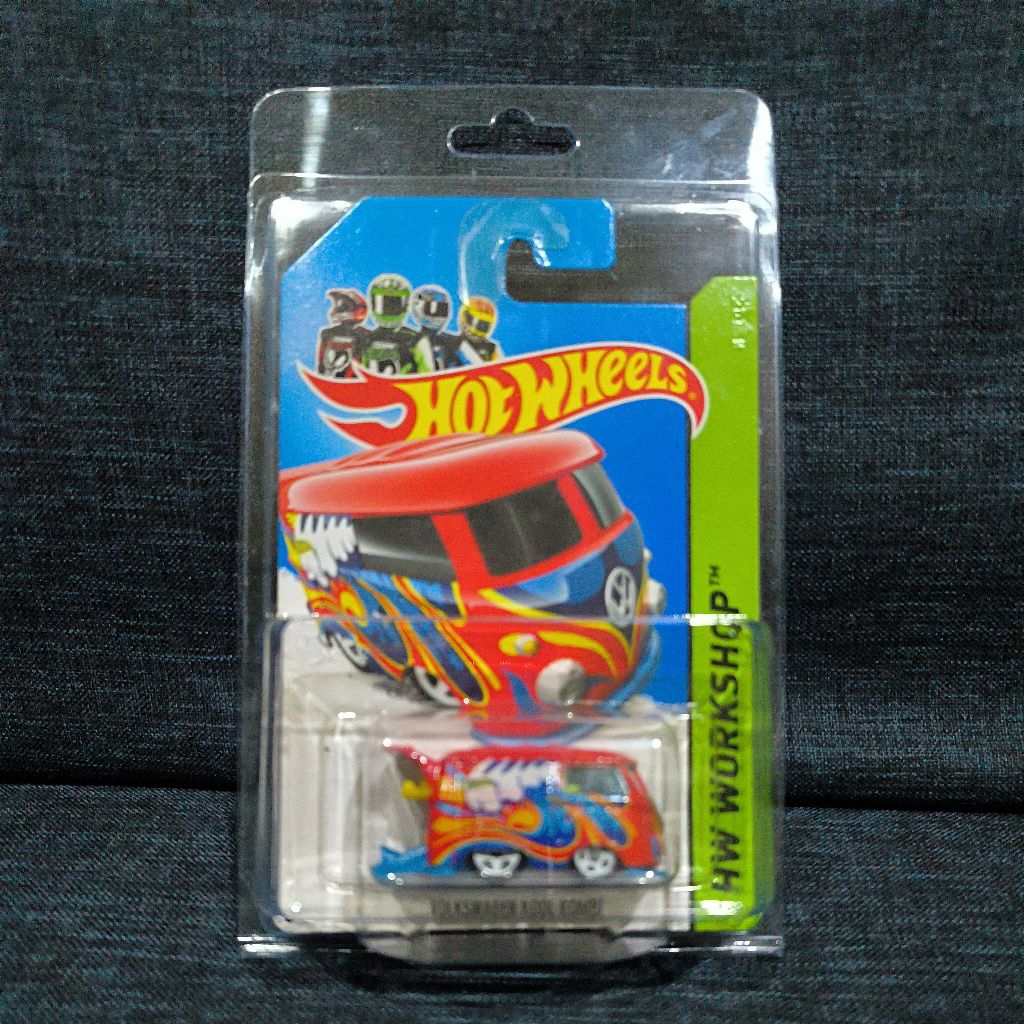Hot Wheels VW Kool Kombi Red tahun 2013