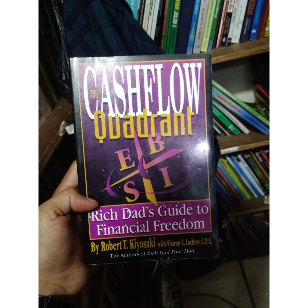 buku import the cashflow quadrant by Robert kiyosaki original