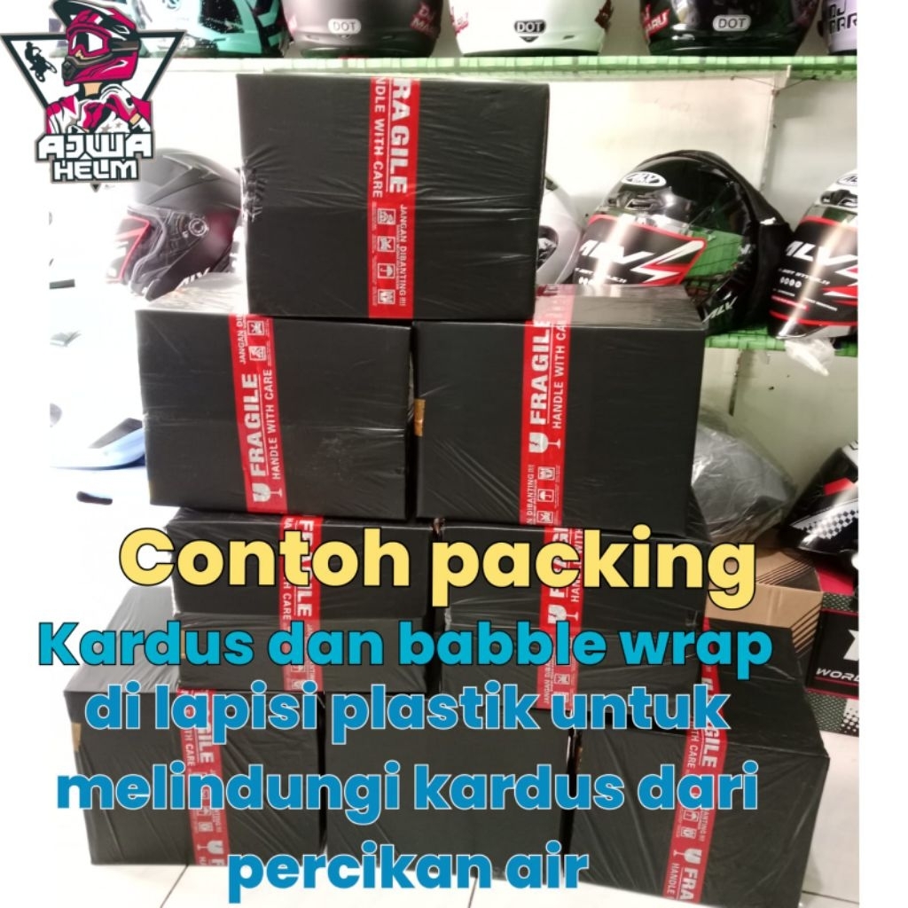 big promo cargloss premium / helm hijab / helm sni / helm retro