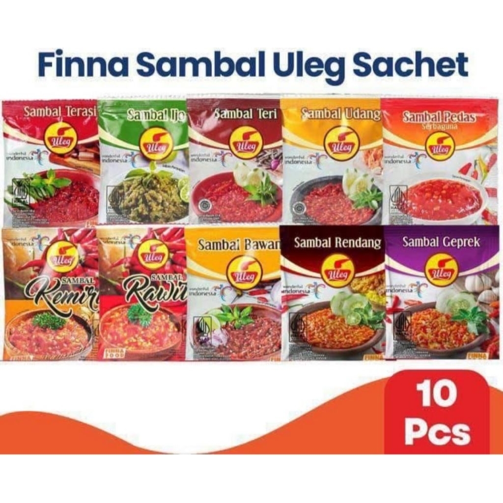 

sambal uleg finna sachet.