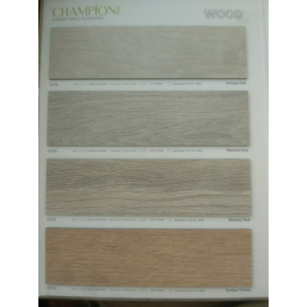 vinyl Champion 3mm luxury vinyl flooring