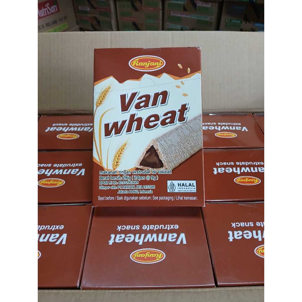 

Van Wheat extrudate coklat(Ecer)