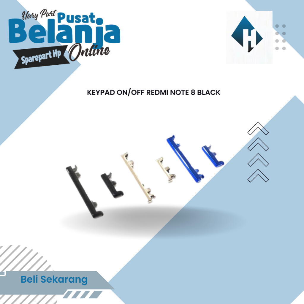 TOMBOL LUAR KEYPAD ON/OFF REDMI NOTE 8 / TOMBOL ON OFF REDMI NOTE 8