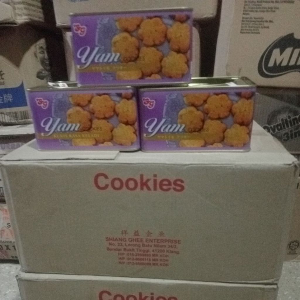 

yam cookies Sg ORI Malaysia / dus