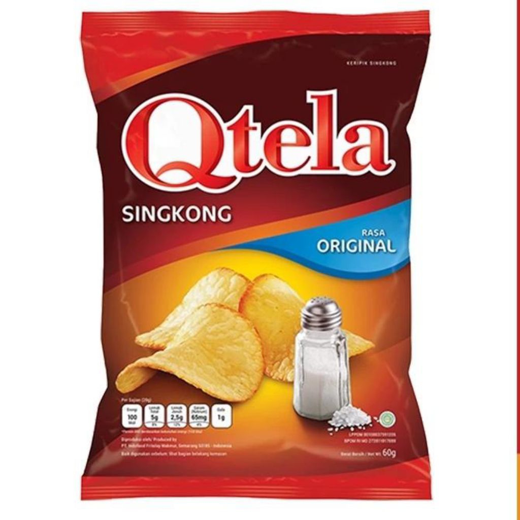 

Qtela Singkong 60gr Original / Balado / BBQ