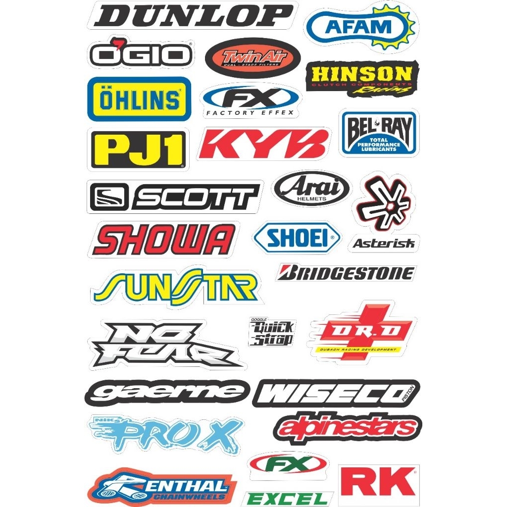 

stiker logo cuting isi 25 pcs