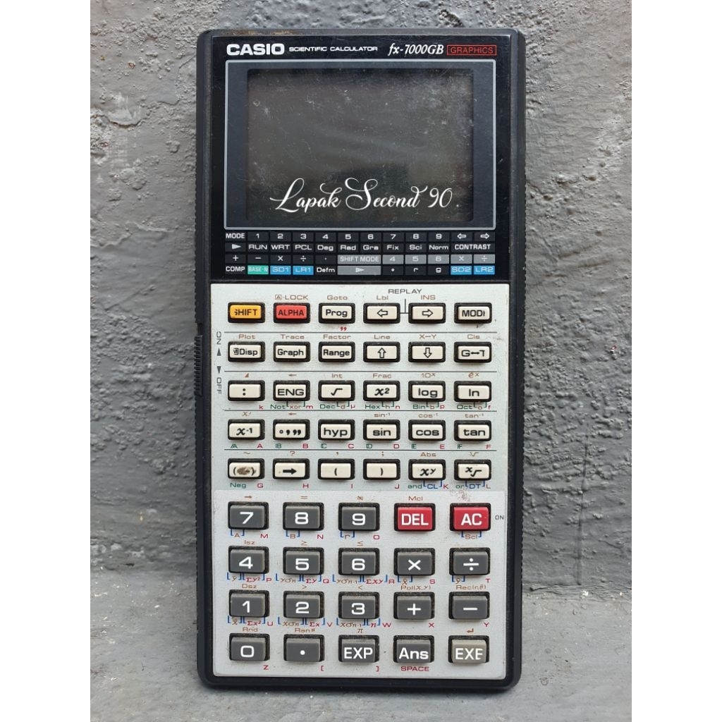 

CALCULATOR KALKULATOR CASIO FX-7000GB