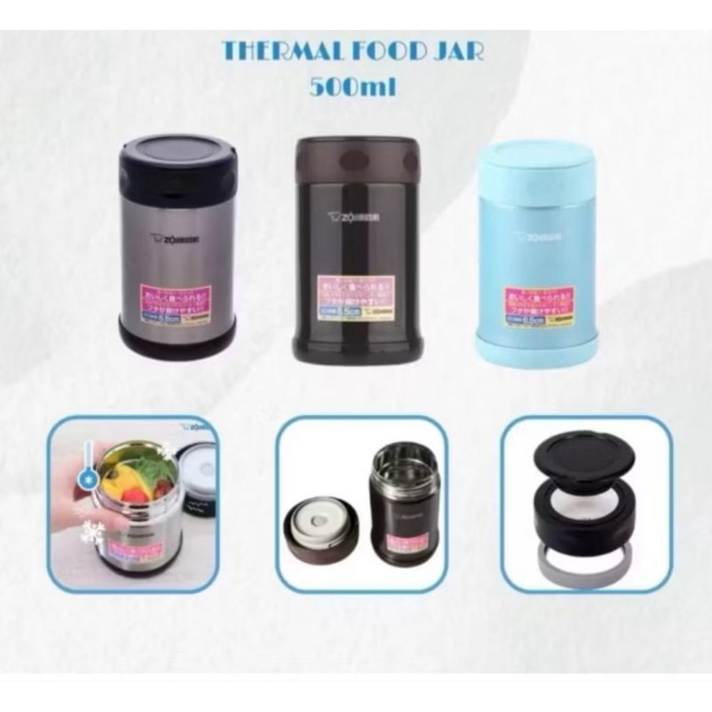 Zojirushi Thermal Food Jar 500ml / Tempat sup