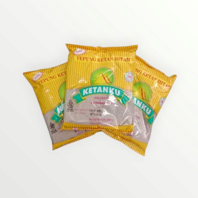 

tepung ketan hitam, ketanku 250 g