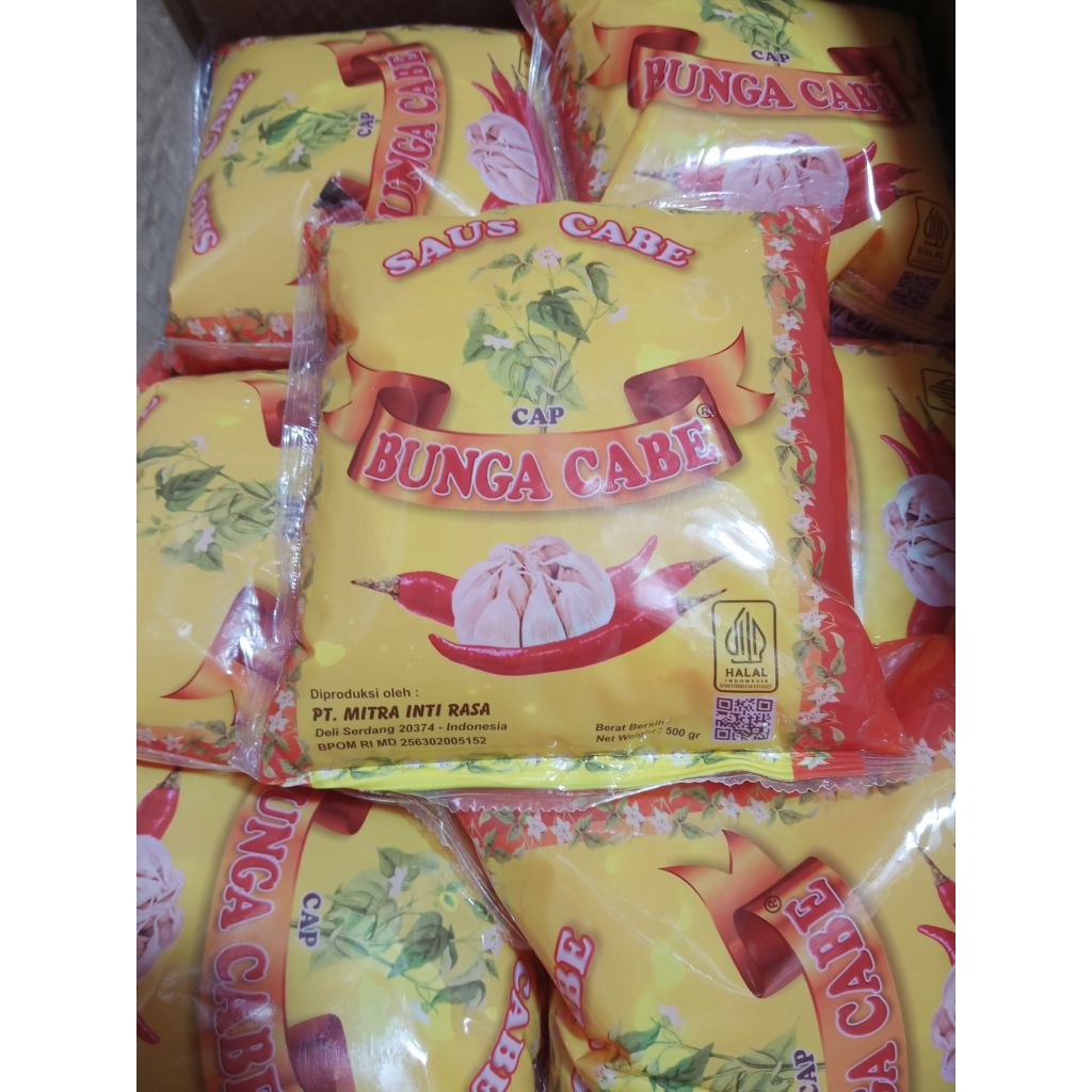 

Saos Bantal Cap Bunga Cabe (500gram)