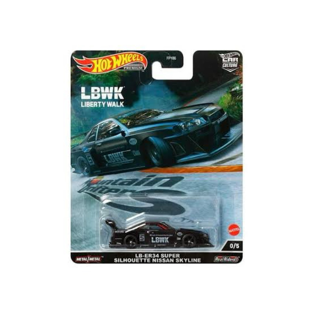 Hotwheels LB-ER 34 Super silhouette Chase 0/5  - LBWK chase [Free Protect]