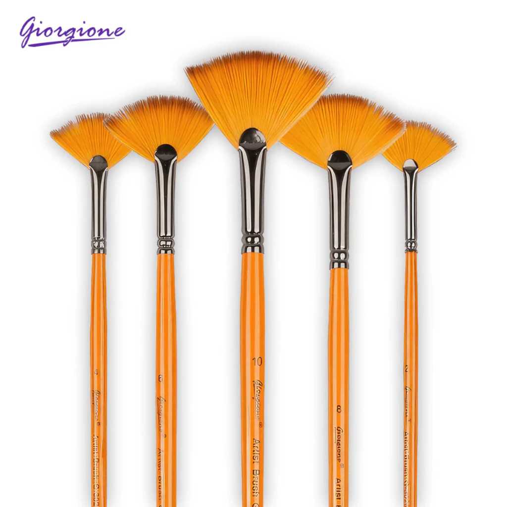 

Giorgione - Artist Brush G-3025 Fan - Kuas Lukis - Bali Art Supplies