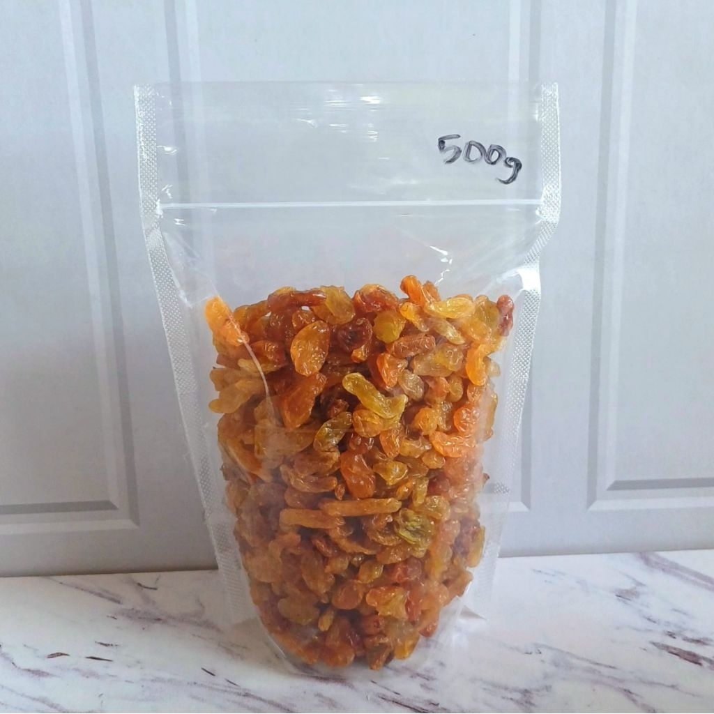 

Golden Raisin kismis asam manis 250gr dan 500gr by Mannawasawla | oleh-oleh haji dan umroh