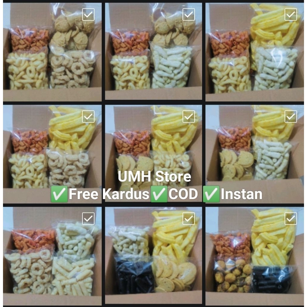 

Paket Snack Murah isi 4 pcs