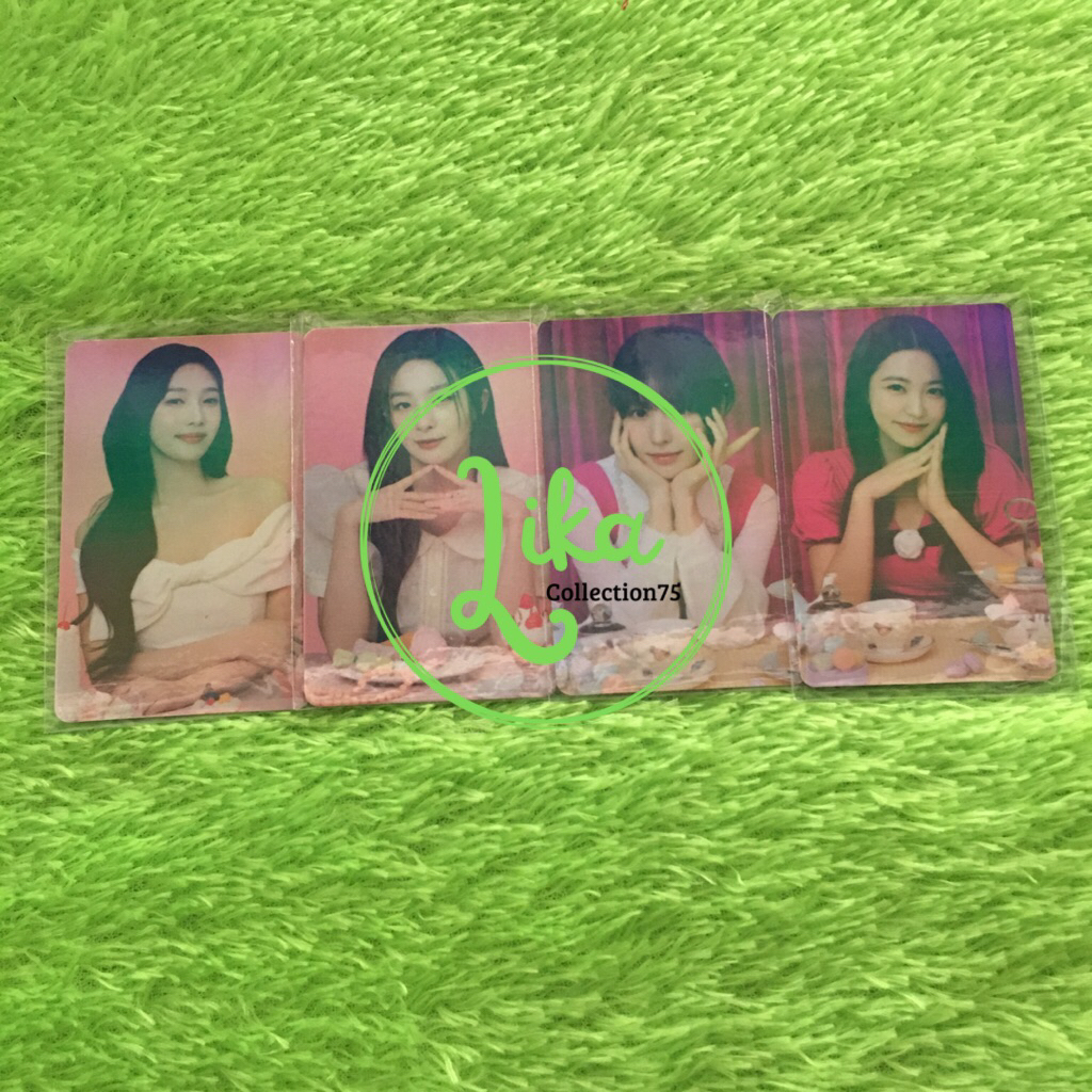 Photocard Azarine x Red Velvet