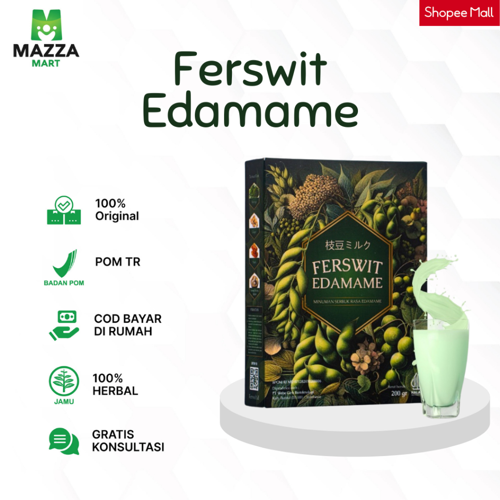 

Ferswit Susu Edamame Jepang Bantu Atasi Masalah Tulang Dan Nyeri Sendi