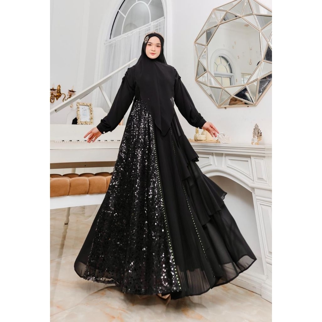 arafah syari salwa zafira keyrani series by mariani fashion ORI