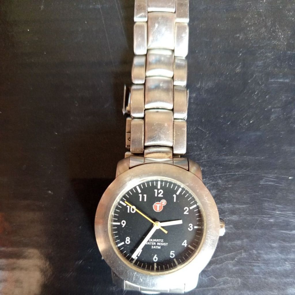 jam tangan titus quart full original bekas