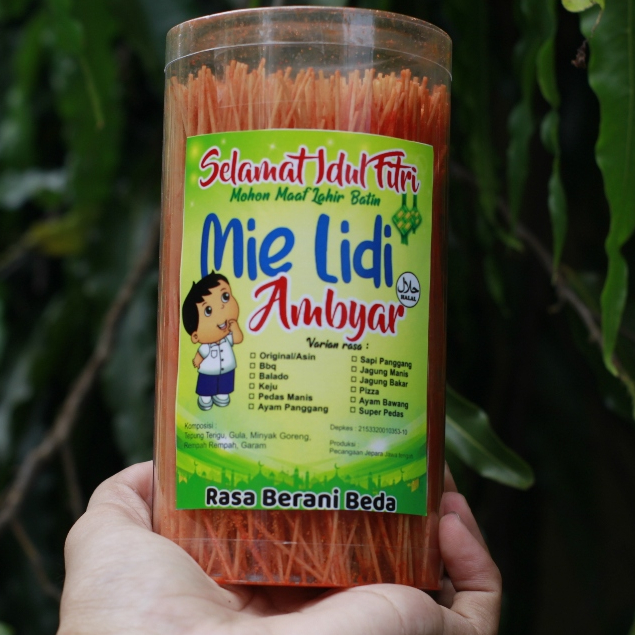 

Mei Lidi Murah 50gr ,150gr,200gr/mie lidi/mie gepeng/mi lidi murah/mie lidi enak/lidian/mie lidi